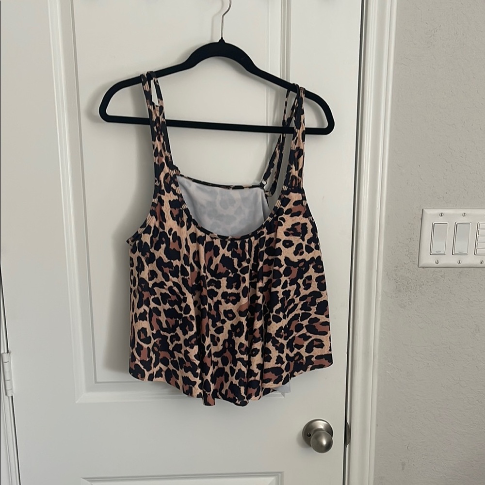 Leopard Print Women's Top